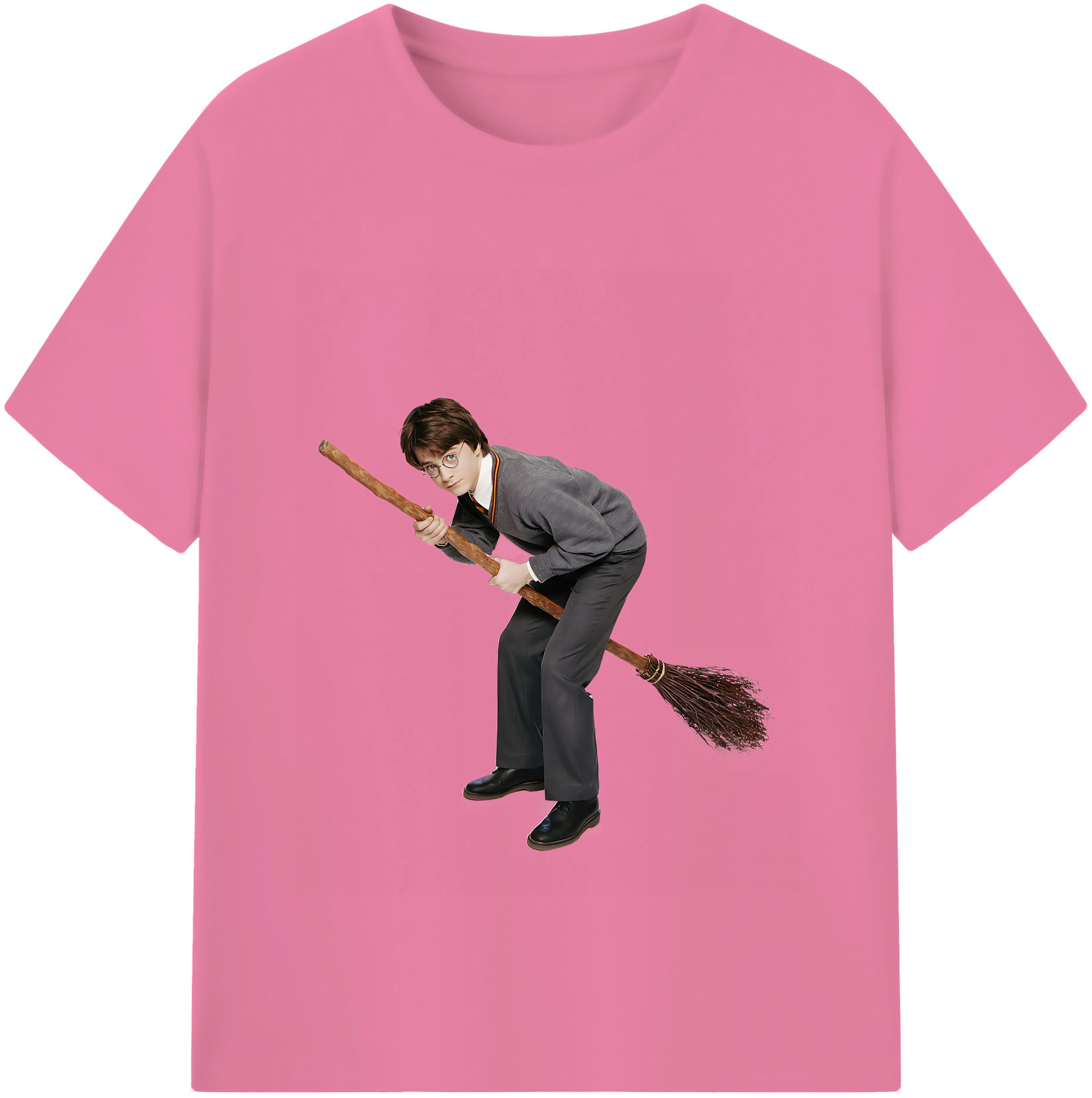 （画像用） Harry Potter ハリー・ポッターシリーズ 綿100％半袖Tシャツ（フロントプリント）